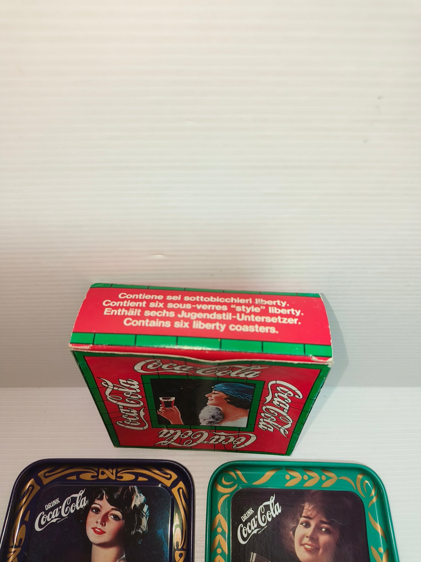 Sottobicchieri vintage Coca Cola in metallo