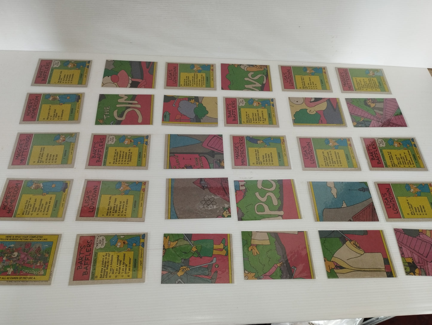 The Simpson Collezione Card Toops
Set 88 + 22 Cards
Anno 1990