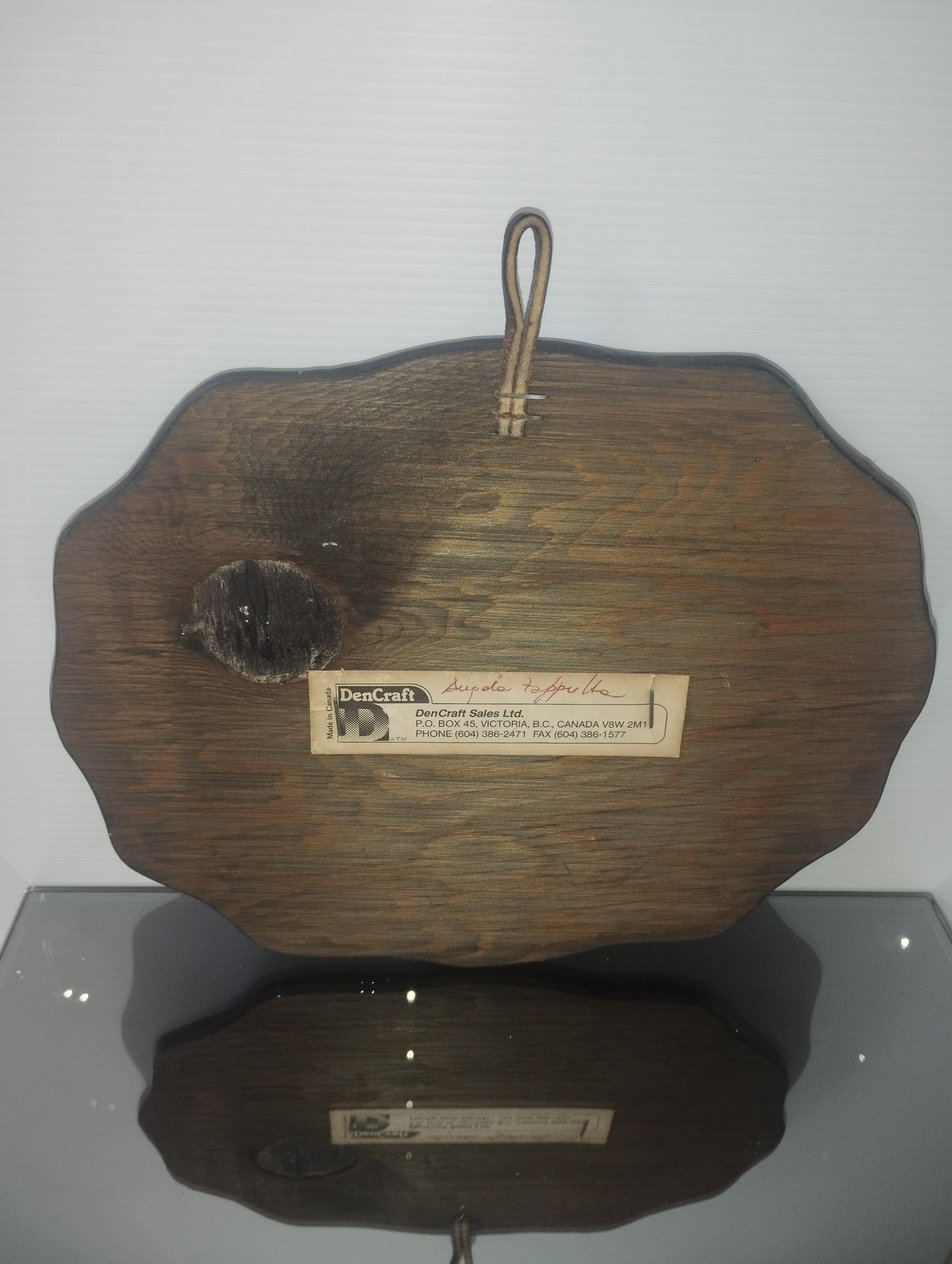 Souvenir Cascate Del Niagara In Legno Vintage