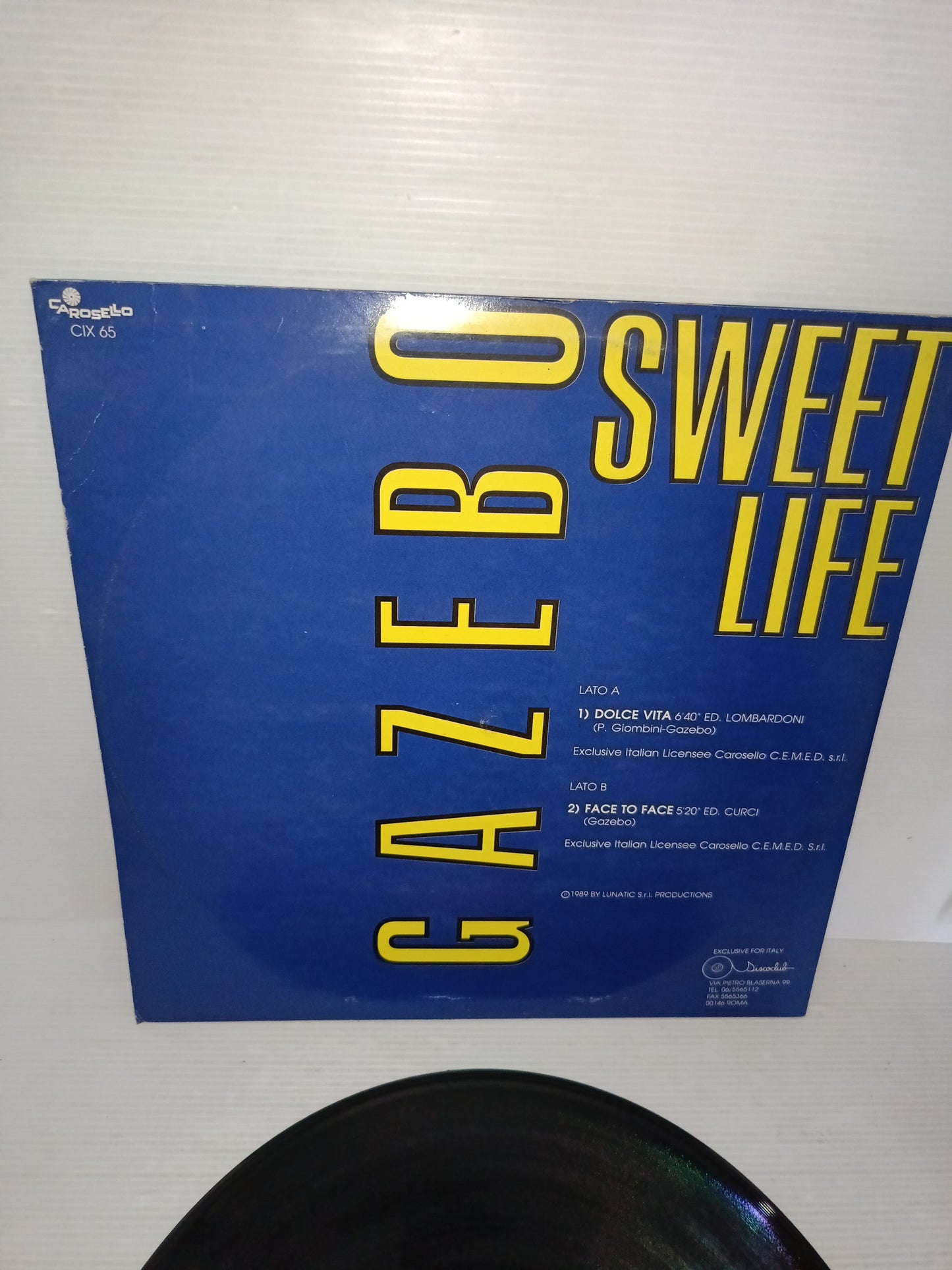 Sweet Life Gazebo Mixversion 12" a 45 Giri