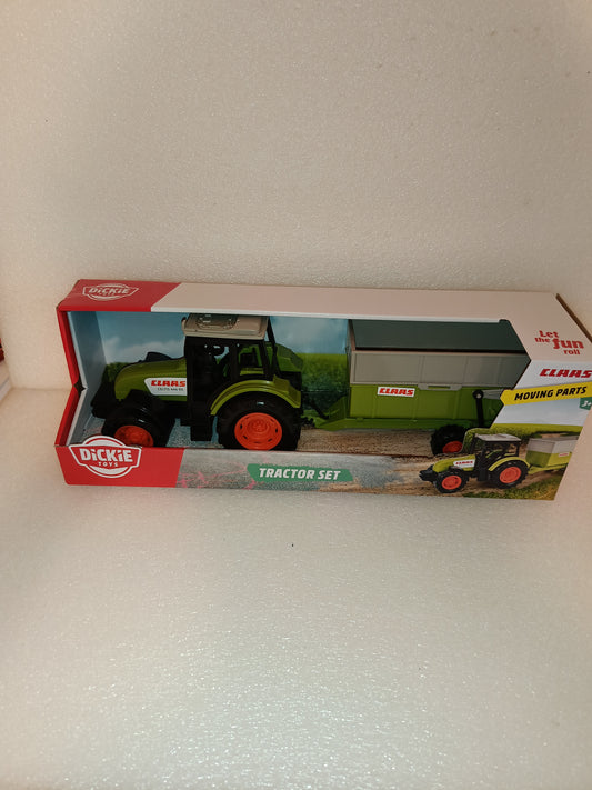 Trattore Con Rimorchio Claas Dickie Toys