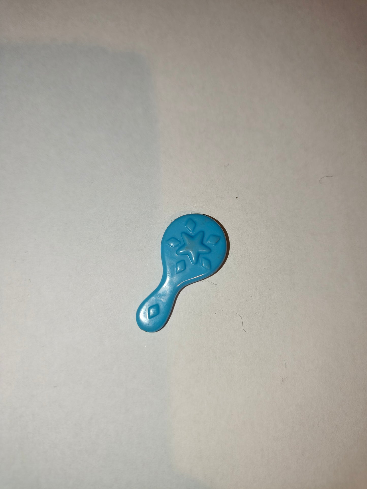 Accessorio spazzola Polly Pocket Super Star Hair, anni 90 LEGGI