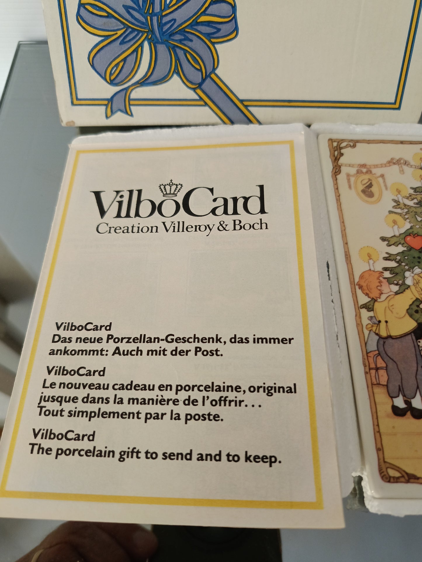 VilboCard Creation Villeroy & Bosch In Porcellana