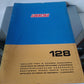 Fiat 128 Catalogo Parti Di Ricambio Carrozzeria 1° Ediz.1969