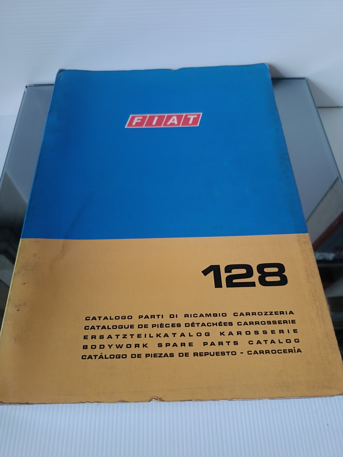 Fiat 128 Catalogo Parti Di Ricambio Carrozzeria 1° Ediz.1969