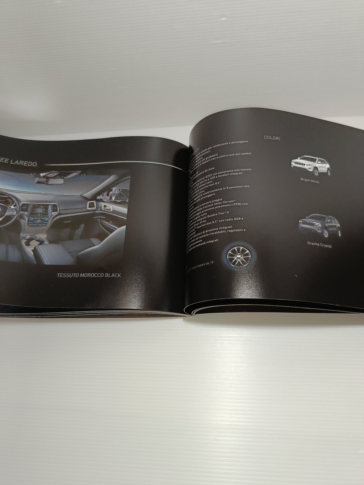 Libretto Jeep Grand Cherokee Pubblicitario