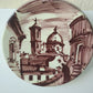Albisola Piatto In Ceramica Vintage