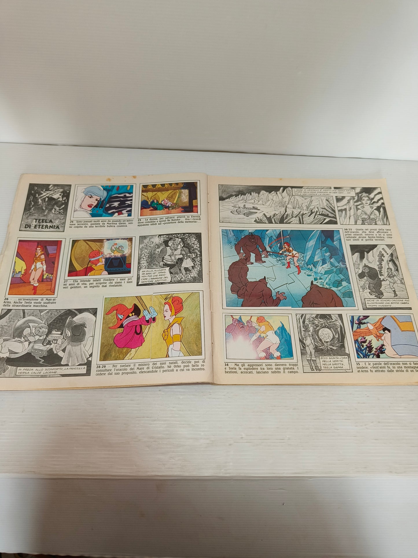 Album Figurine Master Of The Universe, 1983 LEGGI