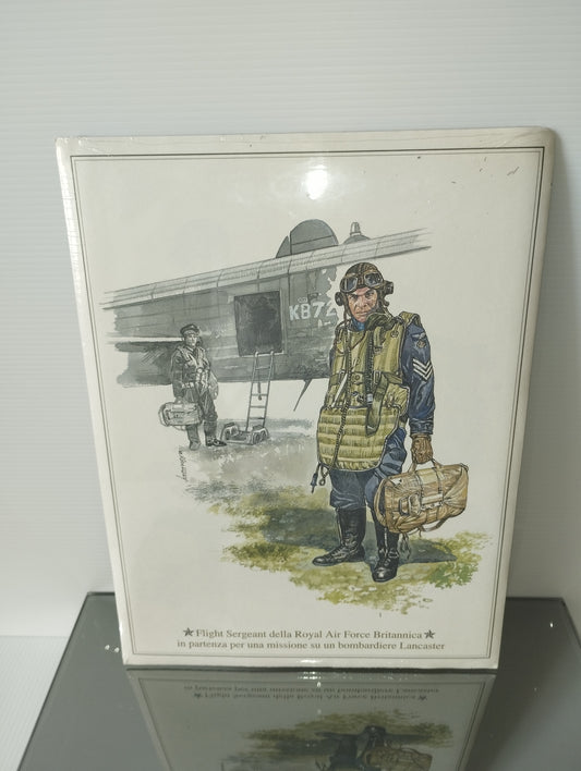 Flight Sergeant della Royal Air Force Britannica Stampa Originale Fine Anni 70
Dimensioni 28 x 21 cm circa