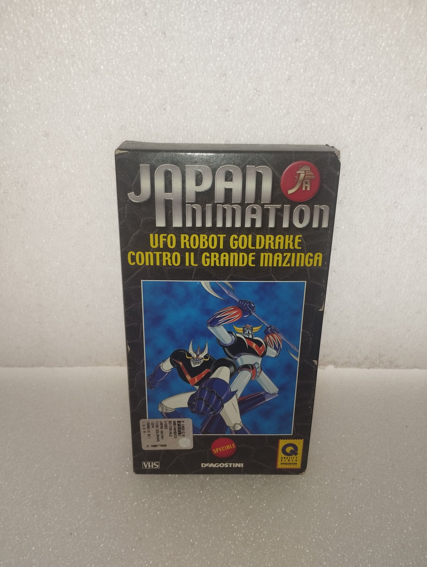 UFO Robot Goldrake Contro Il Grande Mazinga VHS DeAgostini