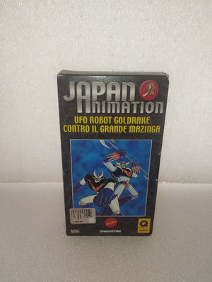 UFO Robot Goldrake Contro Il Grande Mazinga VHS DeAgostini