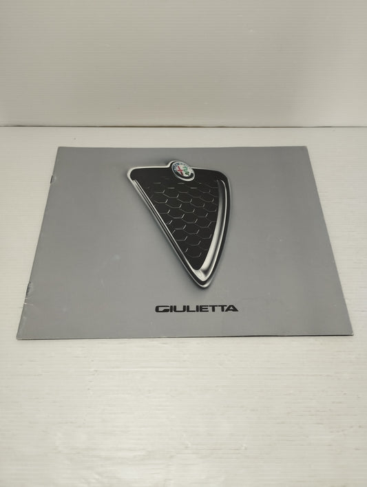 Depliant Pubblicitario Giulietta Alfa Romeo 04/17