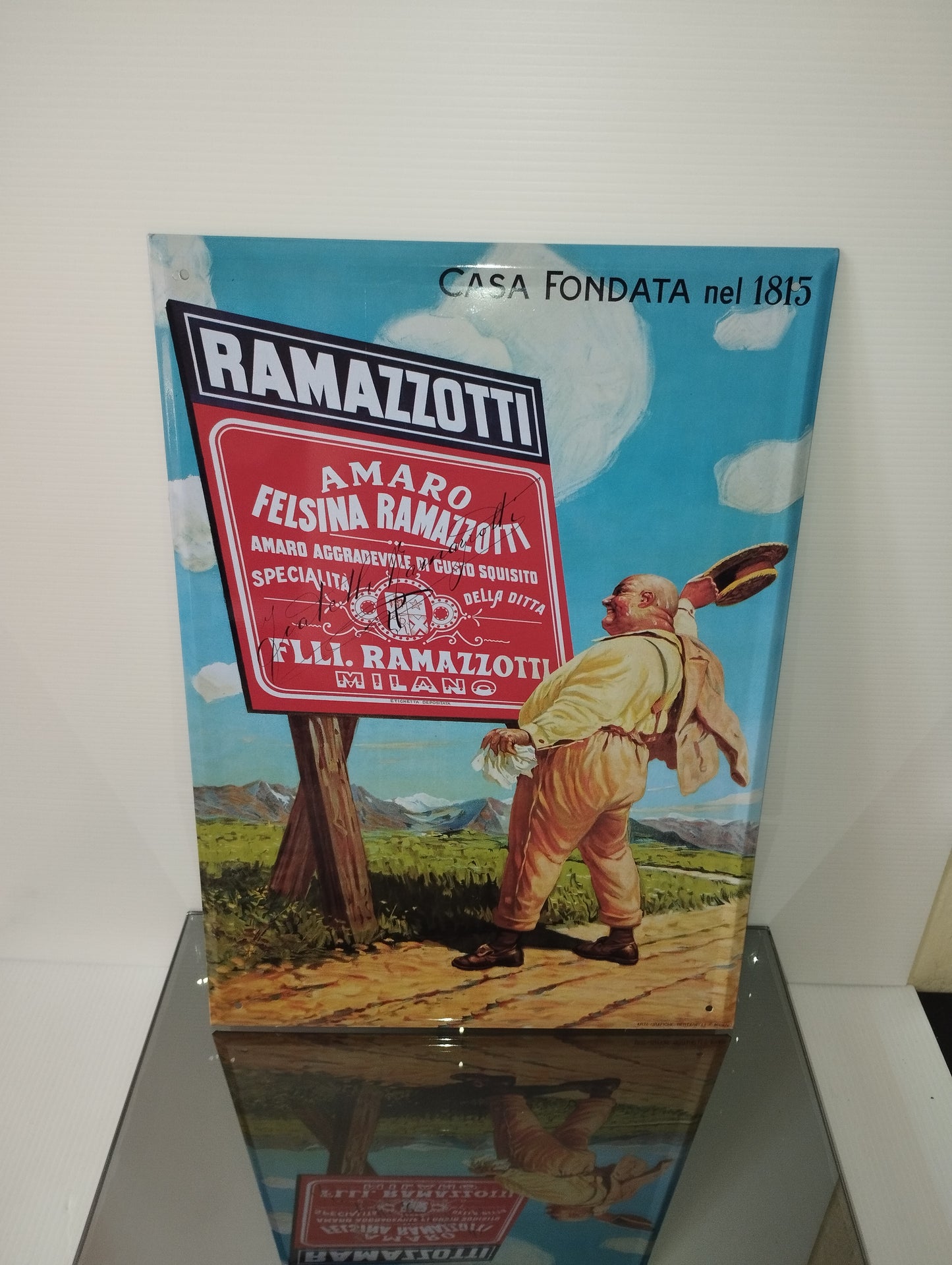 Targa In Metallo Ramazzotti Milano
Misure 34 x 24 cm
Trattasi di Riproduzione