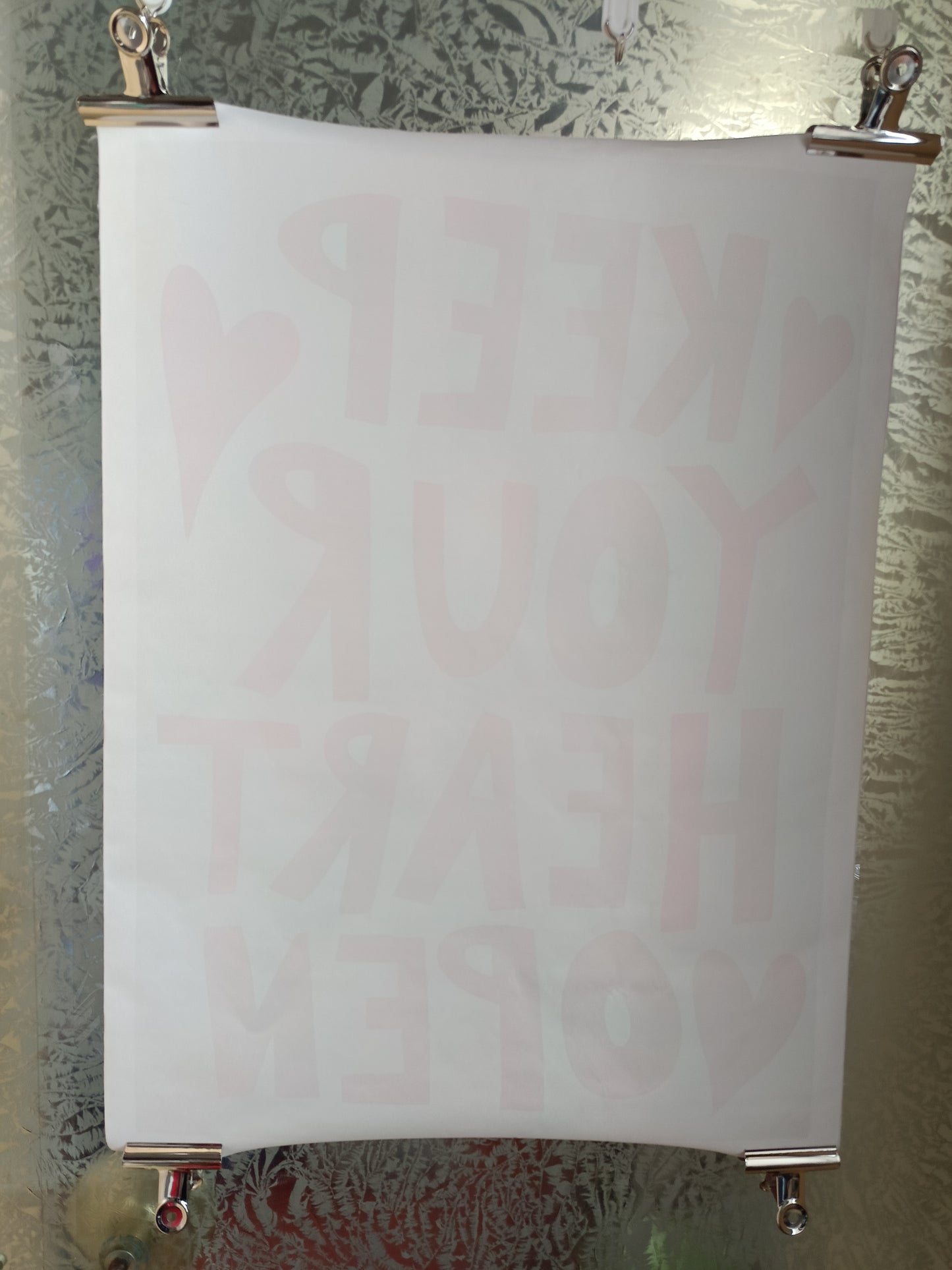 Stampa Su Tela Keep Your Heart Open
Misure 76 x 56 Cm