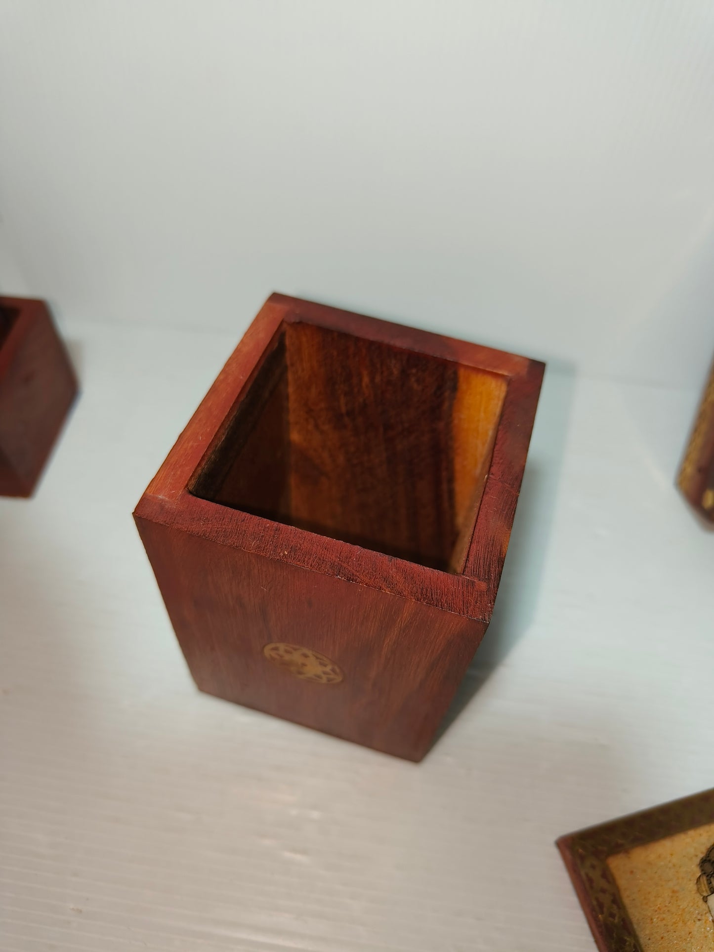 Lotto oggetti indiani in legno, LEGGI DESCRIZIONE