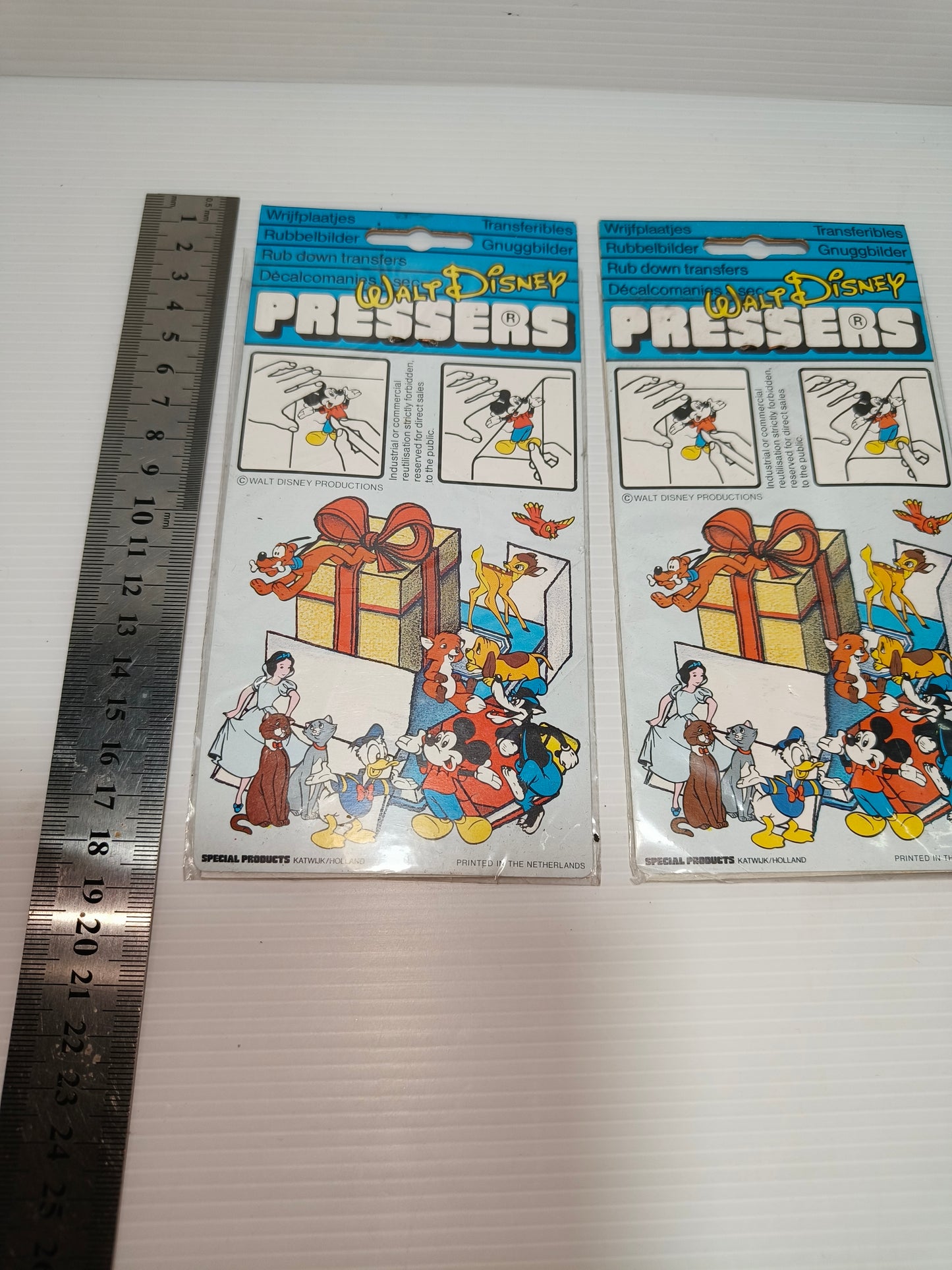 Decalcomanie Walt Disney, anni 70-80