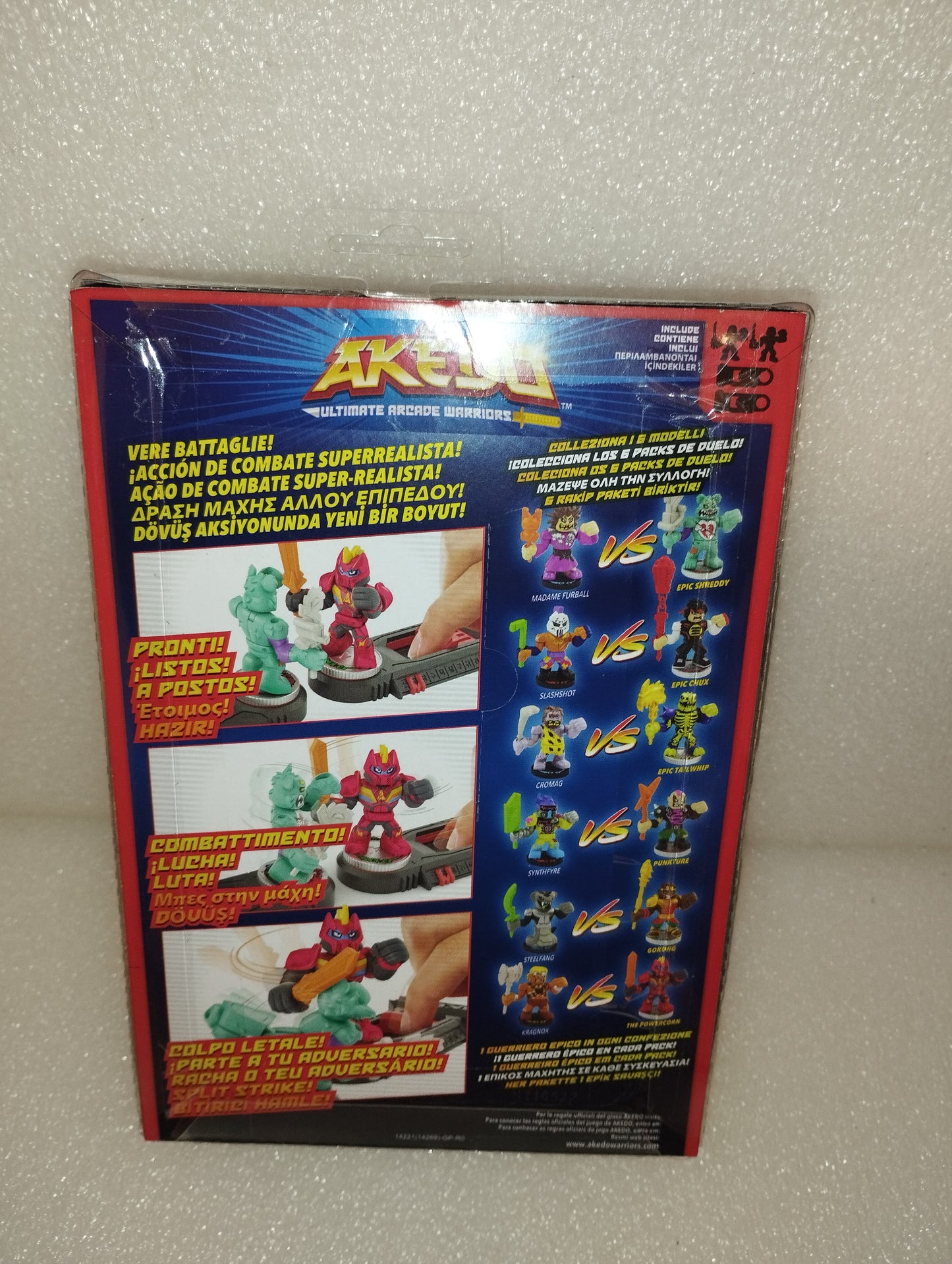 Akedo Synthfyre vs Epic Punkture
Giochi Preziosi