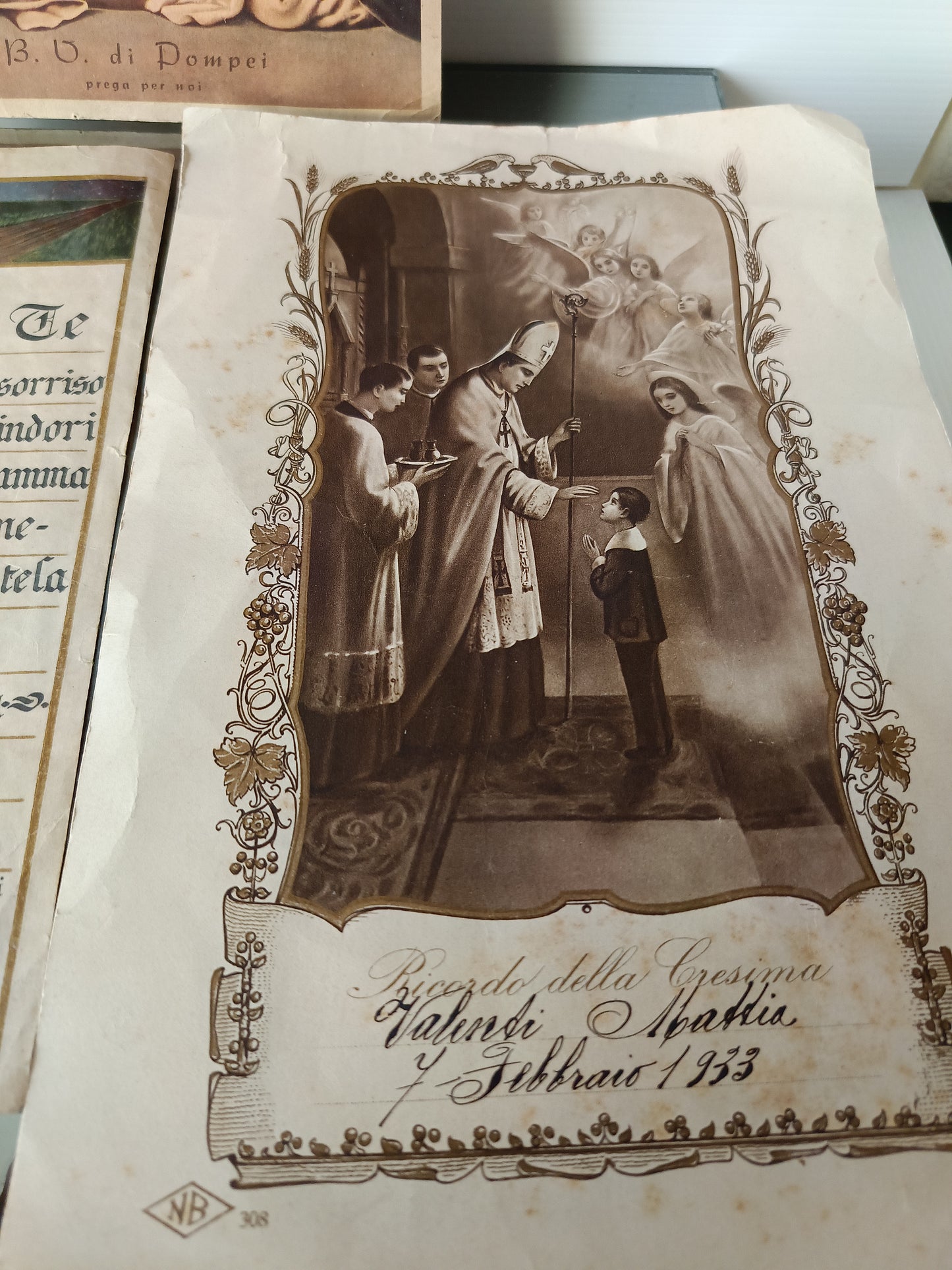 3 Antiche Stampe Religiose