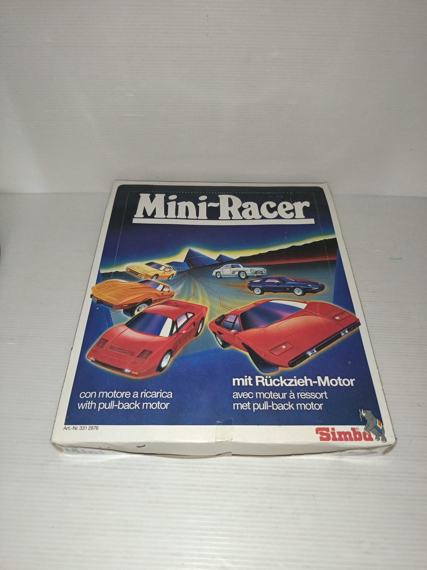 Confezione Mini-Racer Simba
24 modellini in plastica non funzionanti