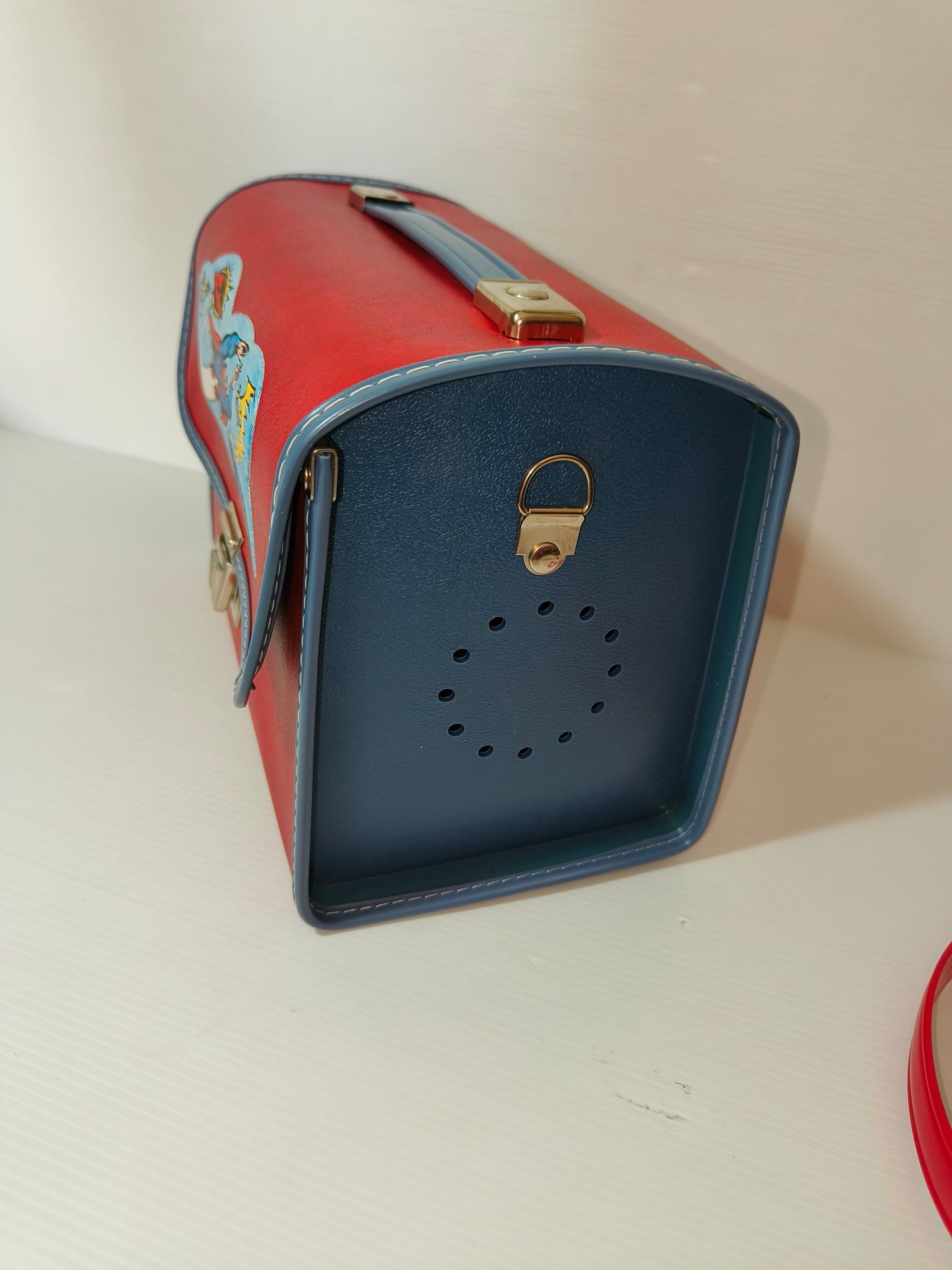 Panierino cestino d'epoca Superman, Dc Comics