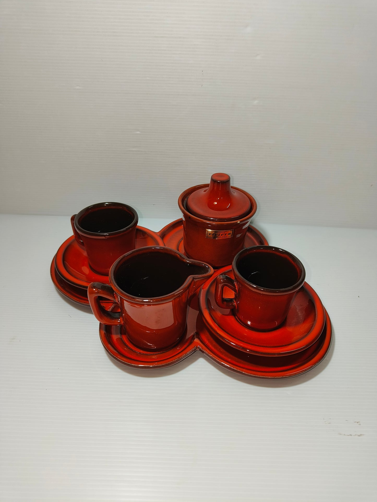 Set caffè marca Riviera anni 70, LEGGI