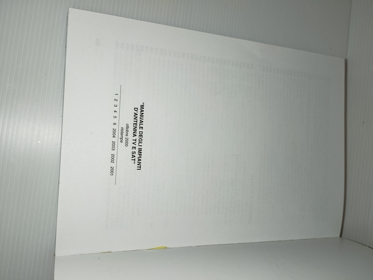 Manuale Degli Impianti D'Antenna TV e Sat  A.Deotto