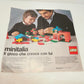Depliant Pubblicitario Lego Minitalia, anni 70
