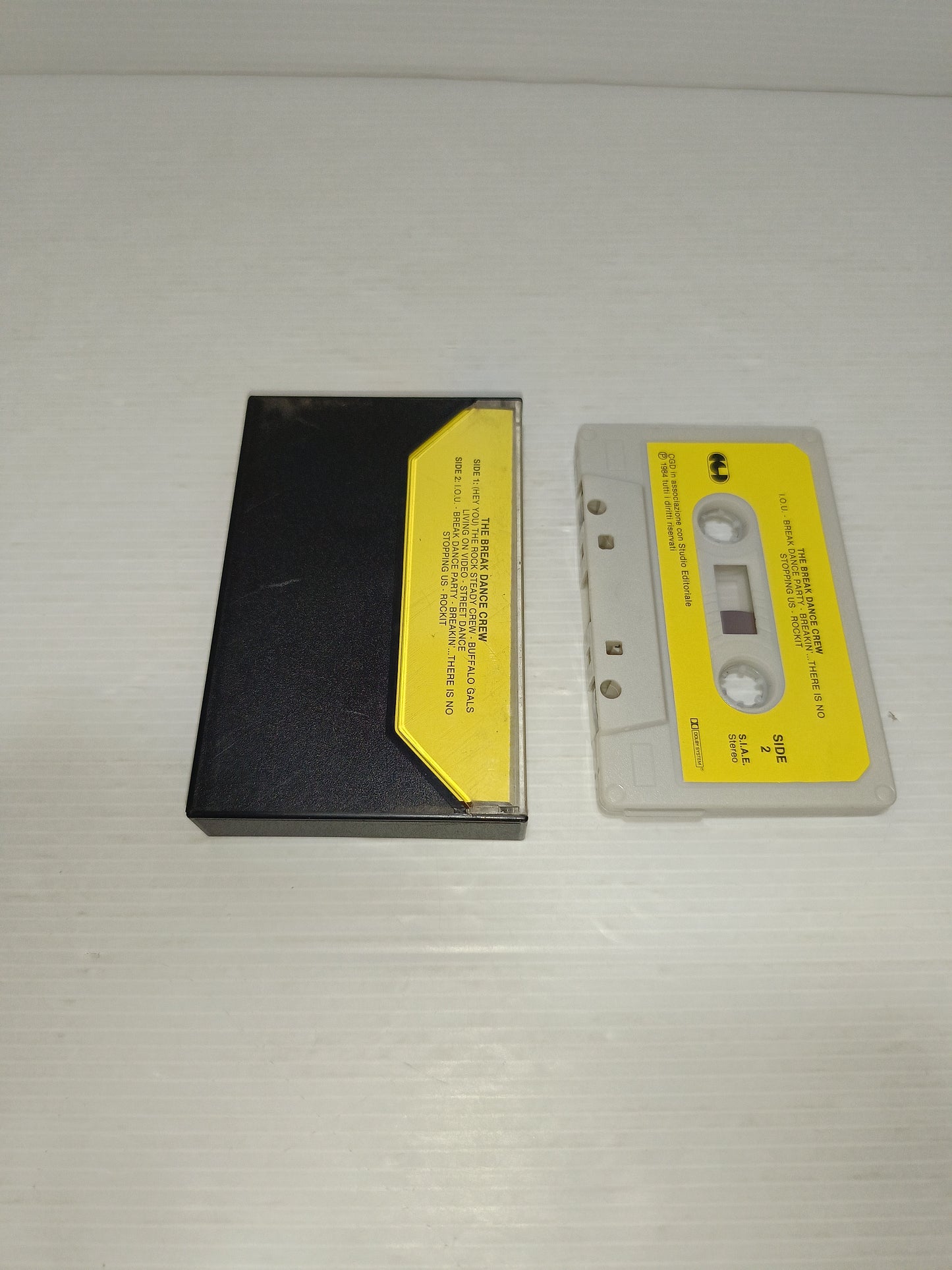 The Break Dance Crew Musicassetta
Edita nel 1984 da CGD