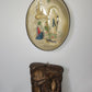 2 Antichi  Souvenir Madonna Di Lourdes