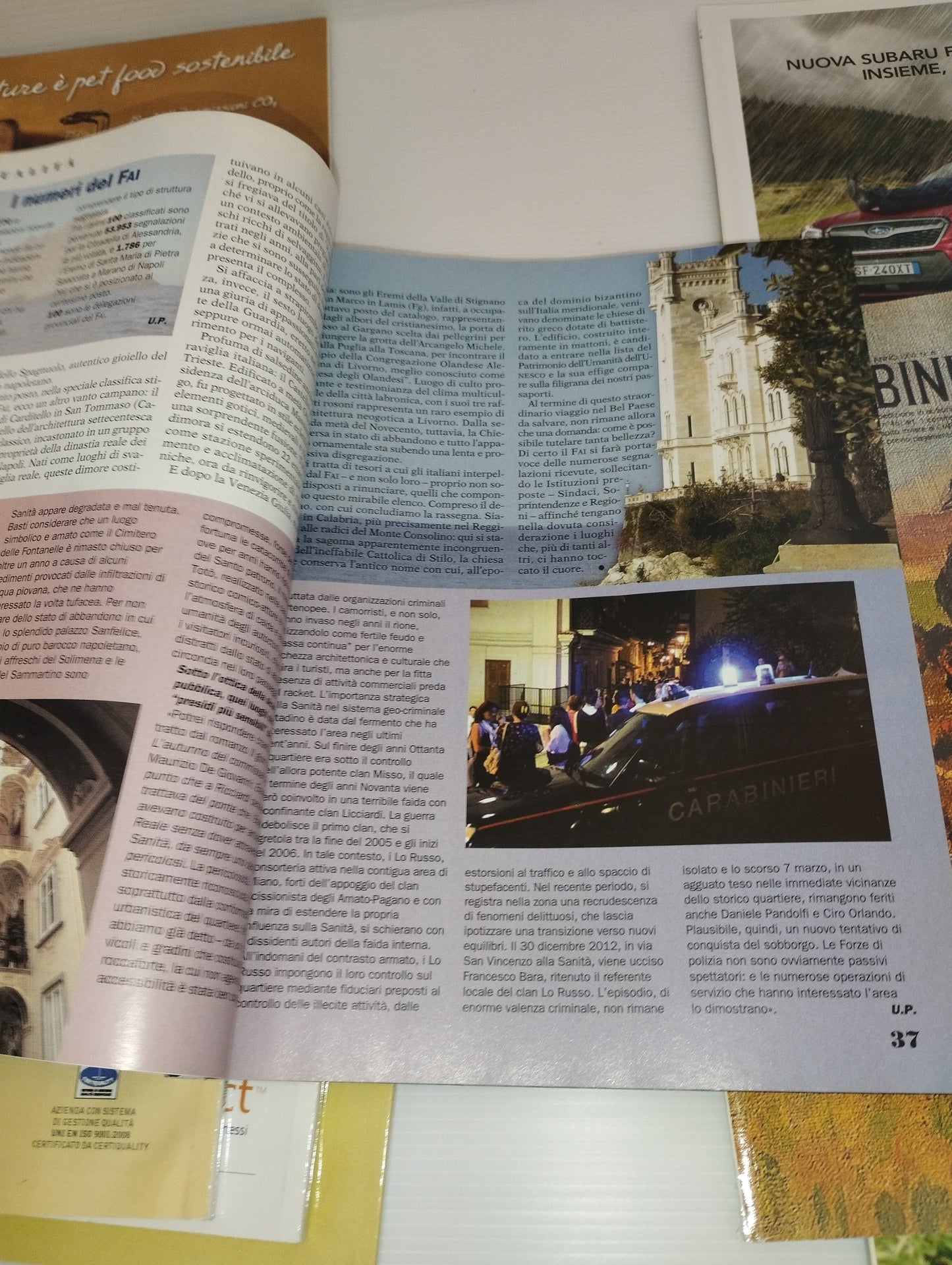 8 Riviste Il Carabiniere Anno 2013