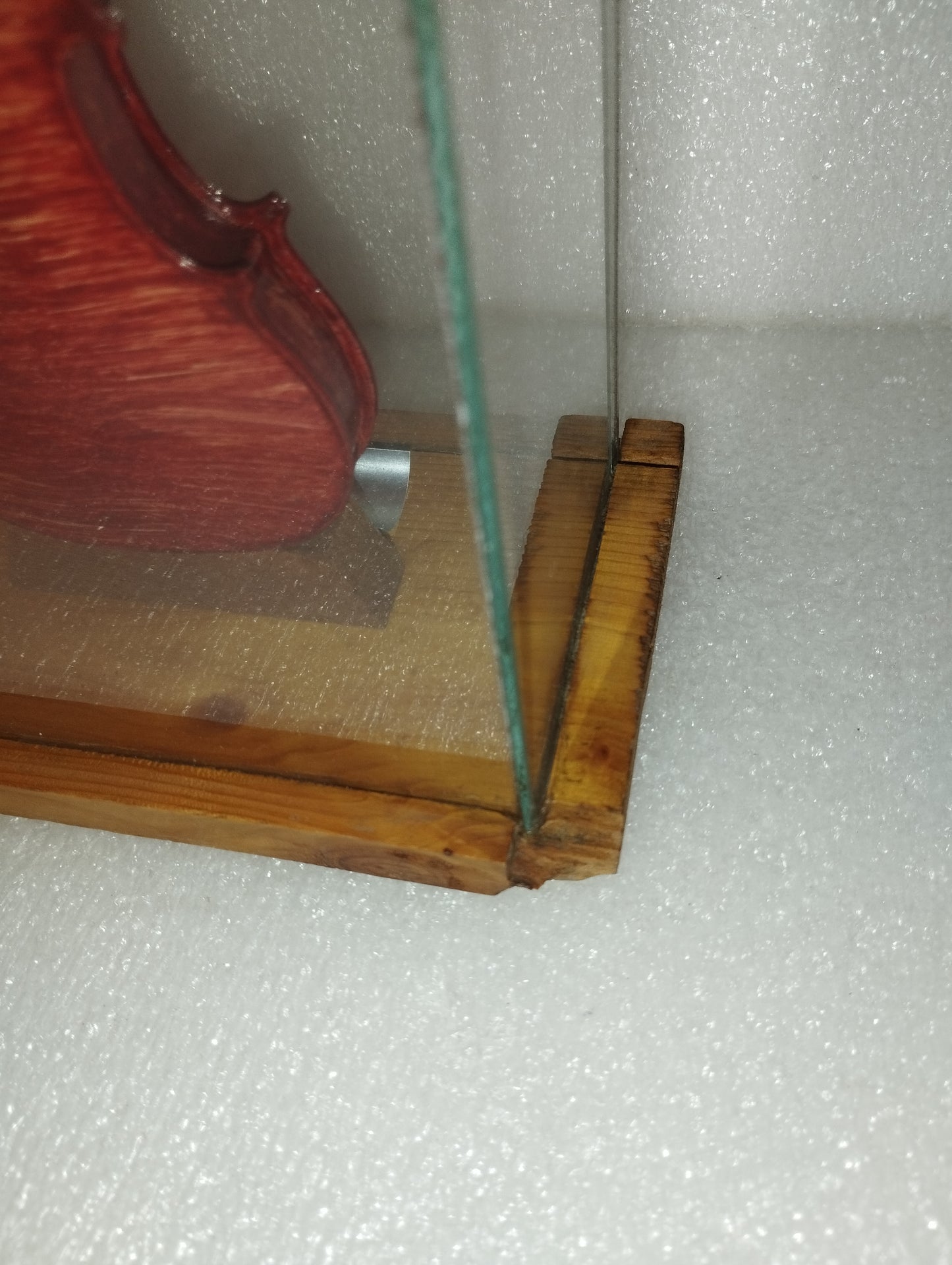 Modellino Stradivarius Cremona 1715 In Teca Vintage
Teca in legno e vetro