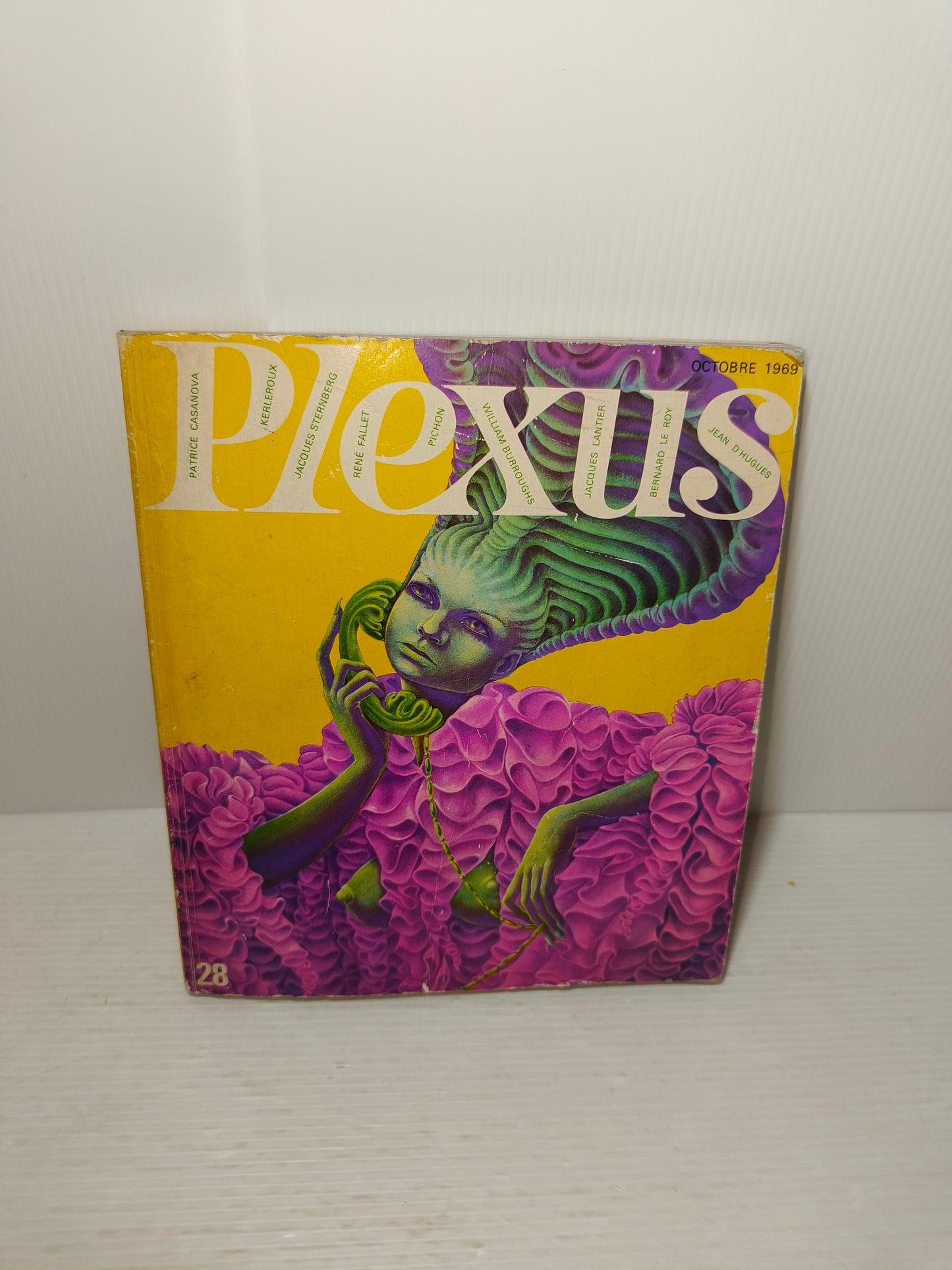 Rivista Plexus N. 28 Ottobre 1969.
In francese.