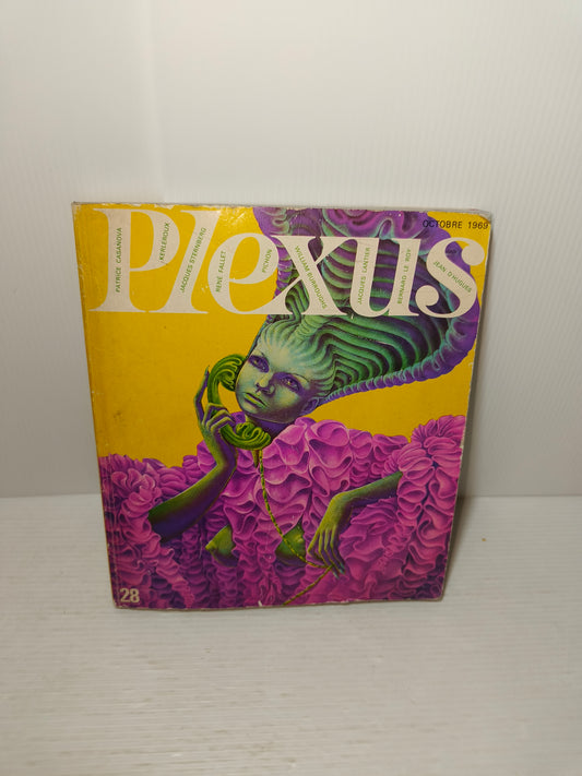 Rivista Plexus N. 28 Ottobre 1969.
In francese.