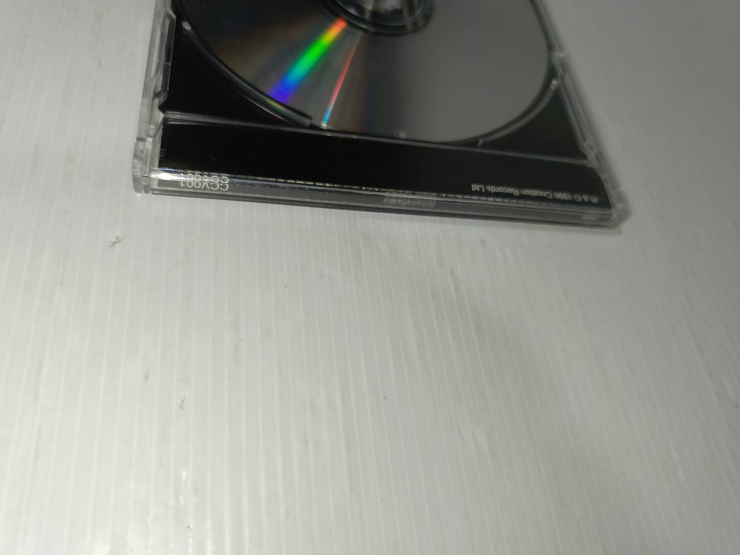 Oasis Interviews CD
Edito nel 1996 da Creation Records
Cod CCV001
Venduto solo con il cofanetto dei singoli