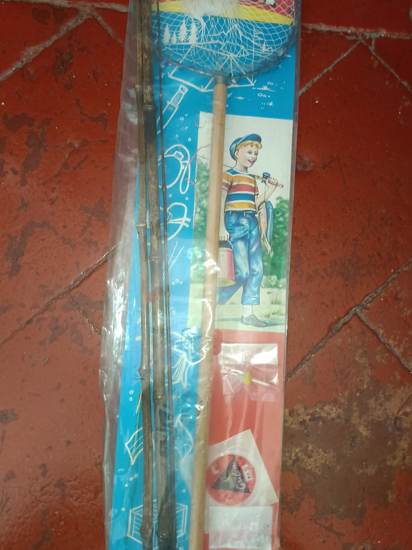 Il Boy Scout Completo Da Pesca Per Ragazzi Anni 60