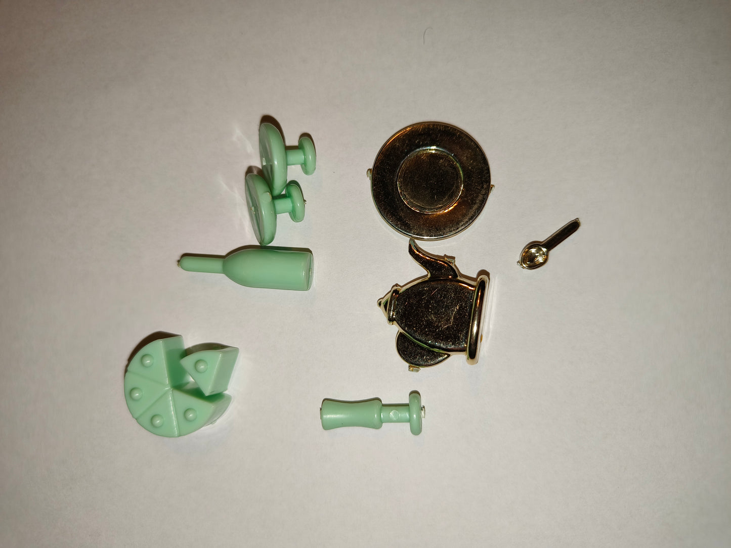 Accessori in plastica per playset Il Palazzo Della Luna Sailor Moon anni 90