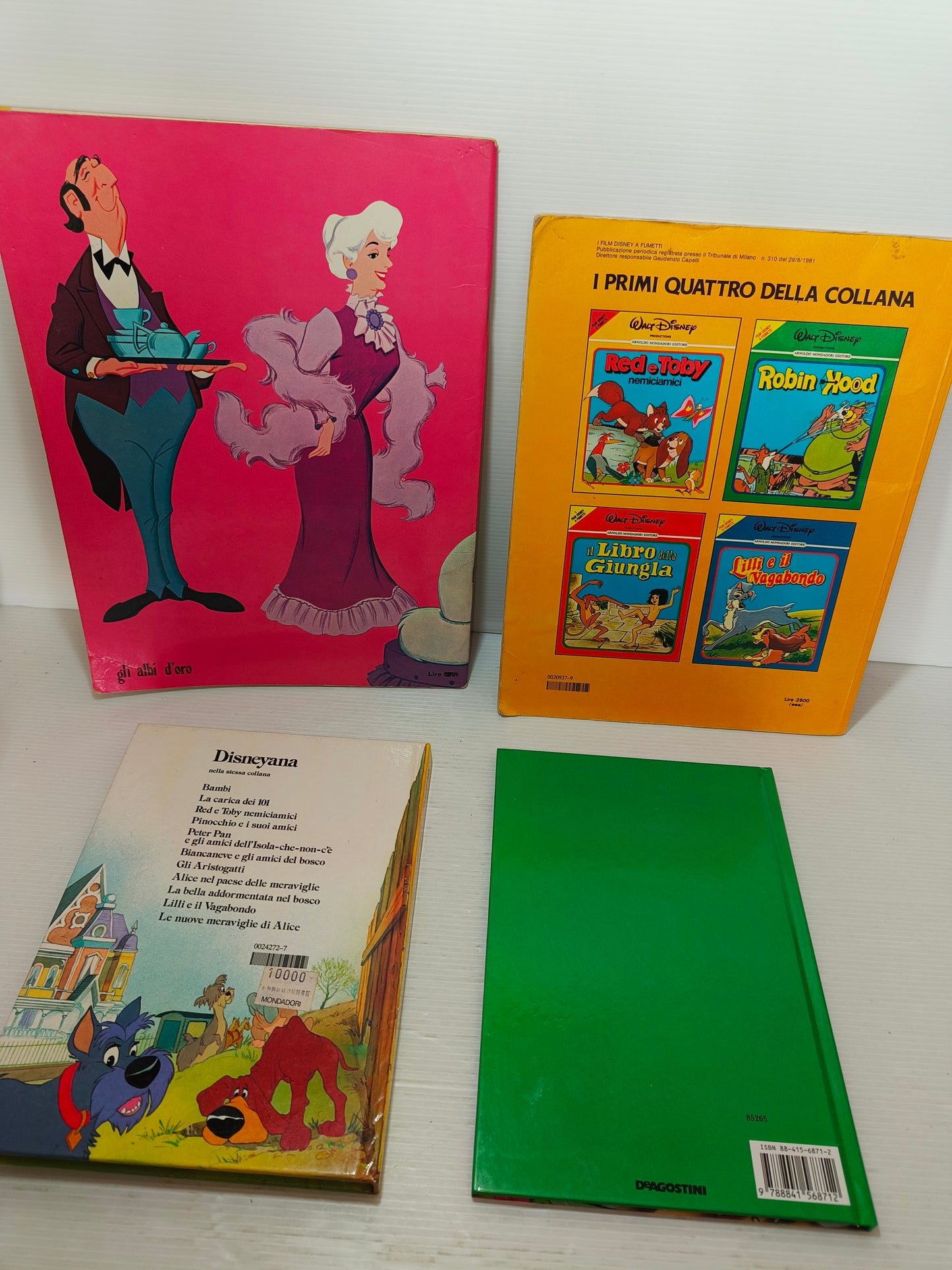 Lotto libri per Bambini Walt Disney vintage da lettura, LEGGI