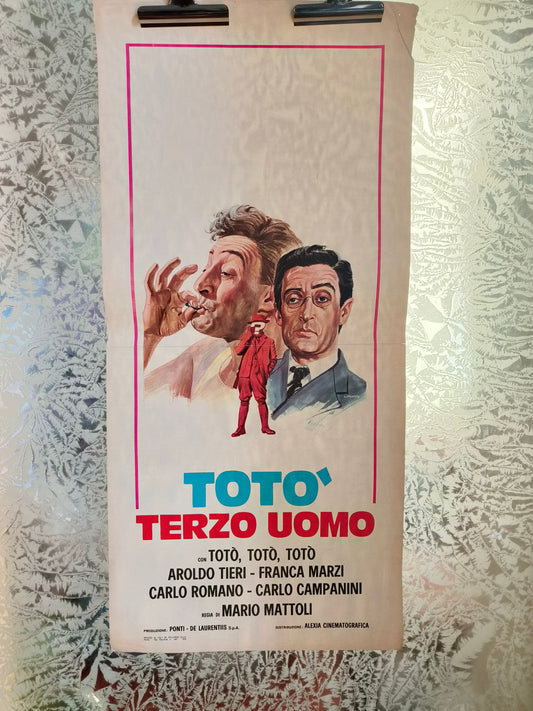 Locandina Film Terzo Uomo, anni 70