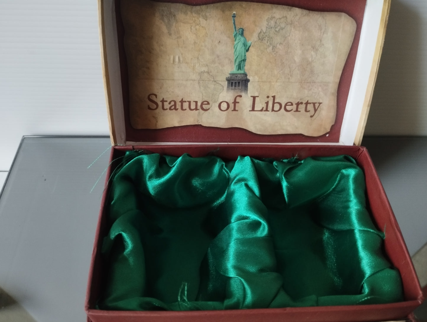 Statua Della Libertà Souvenir Set 2 Bicchierini in vetro