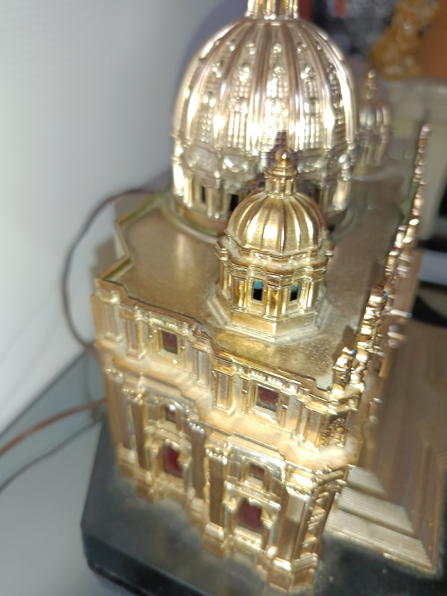 Basilica San Pietro Souvenir Anni 60 In Plastica