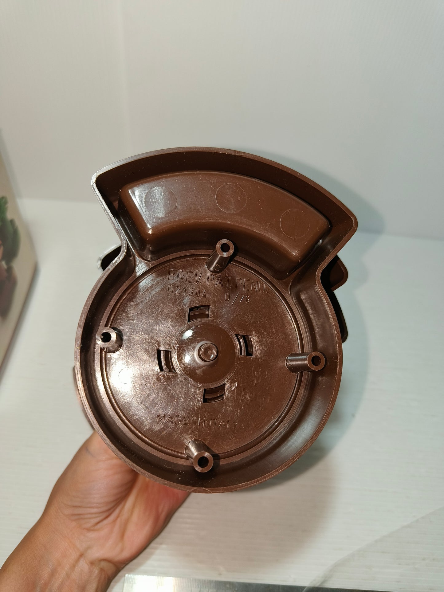 Advertising gadget Pen holder and stationery set, original from the 70s and 80s