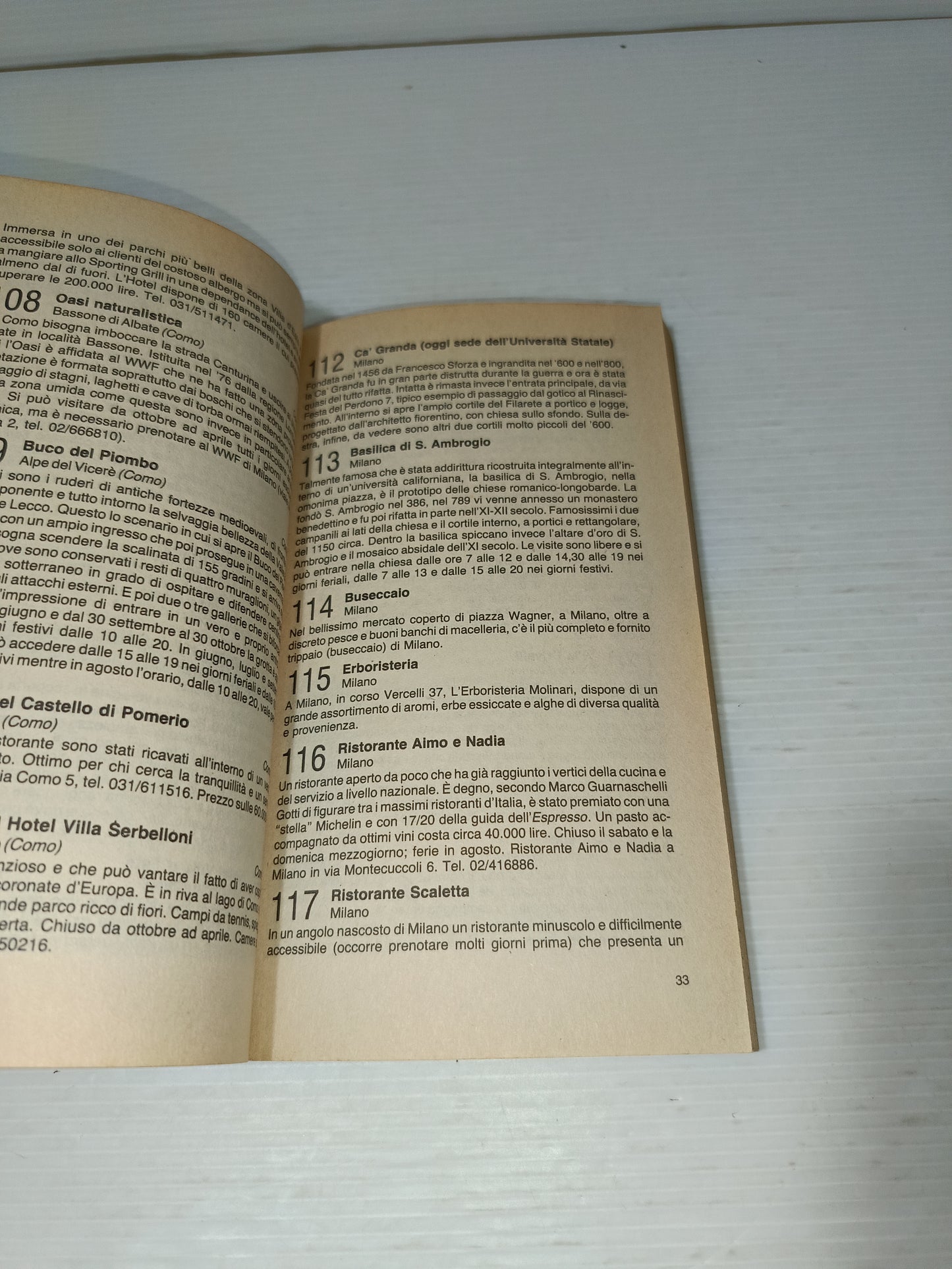 Guida L' Italia Meravigliosa Panorama Fiat Lancia
Edita nel 1983 da Arnoldo Mondadori