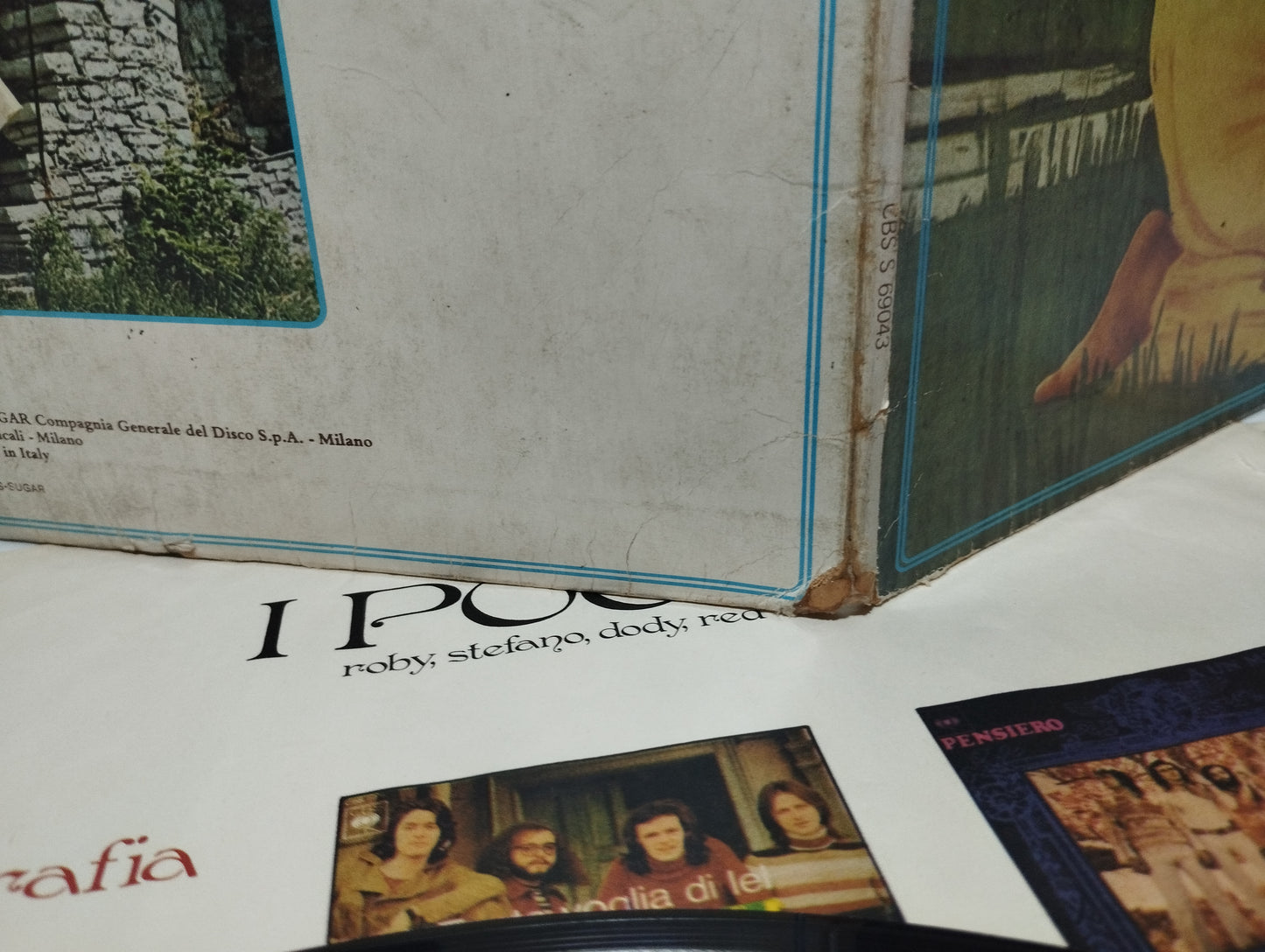 Parsifal I Pooh Lp 33 Giri
Edito nel 1973 da CBS Cod.S 69043
Prima Edizione con inserto