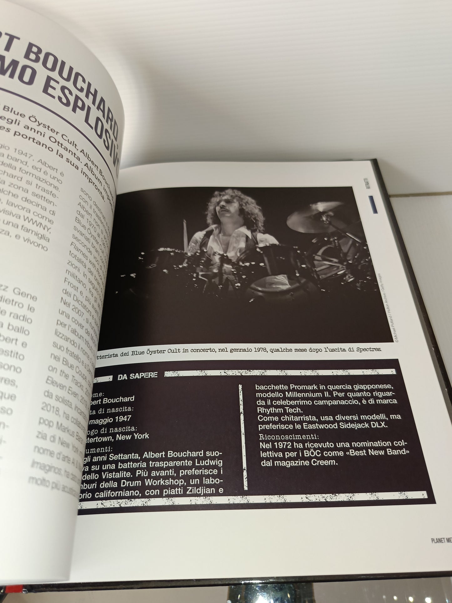 Blue Öyster Cult Libro Serie Planet Metal
Hachette n.32