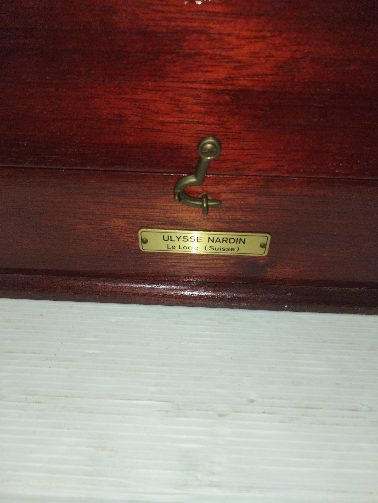 Cofanetto In Legno Ulysse Nardin Le Locle Suisse
Vintage