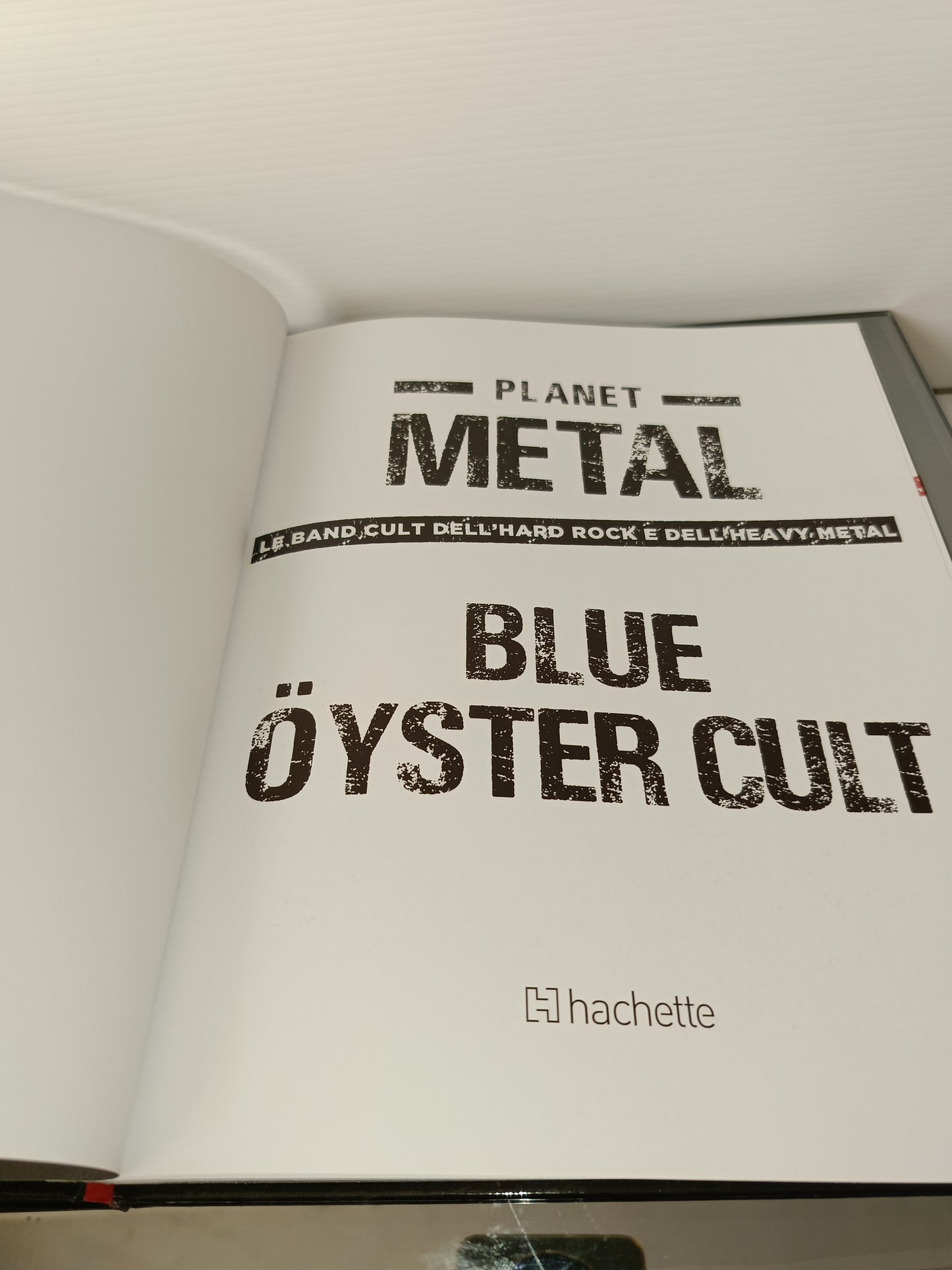 Blue Öyster Cult Libro Serie Planet Metal
Hachette n.32