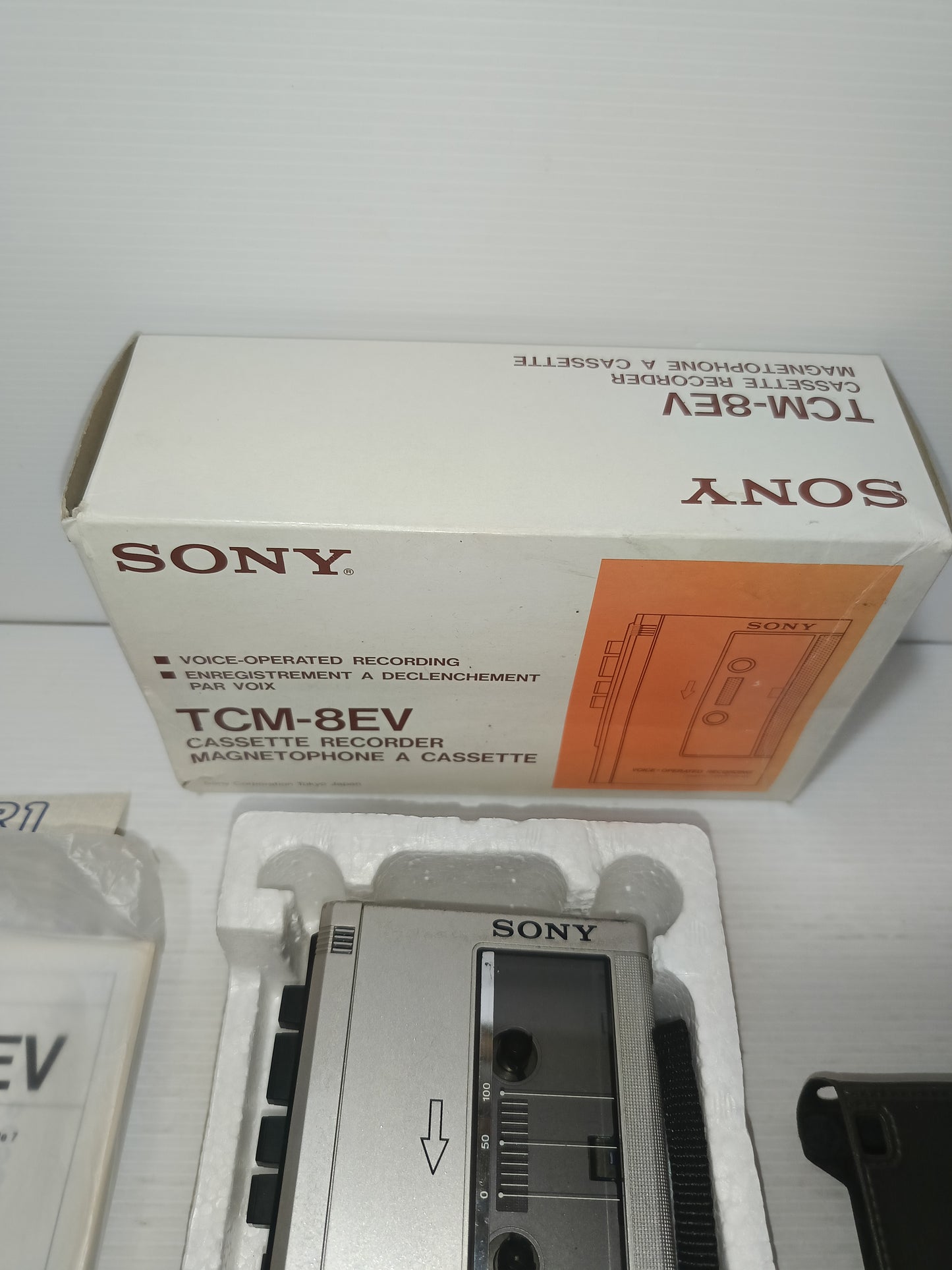 Sony TMC -8EV Cassette Recorder Made in Japan Non funzionante