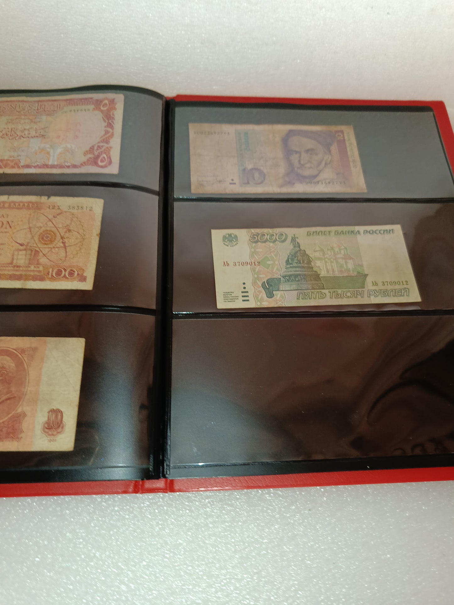 Collezione 50 Banconote Originali
Con album