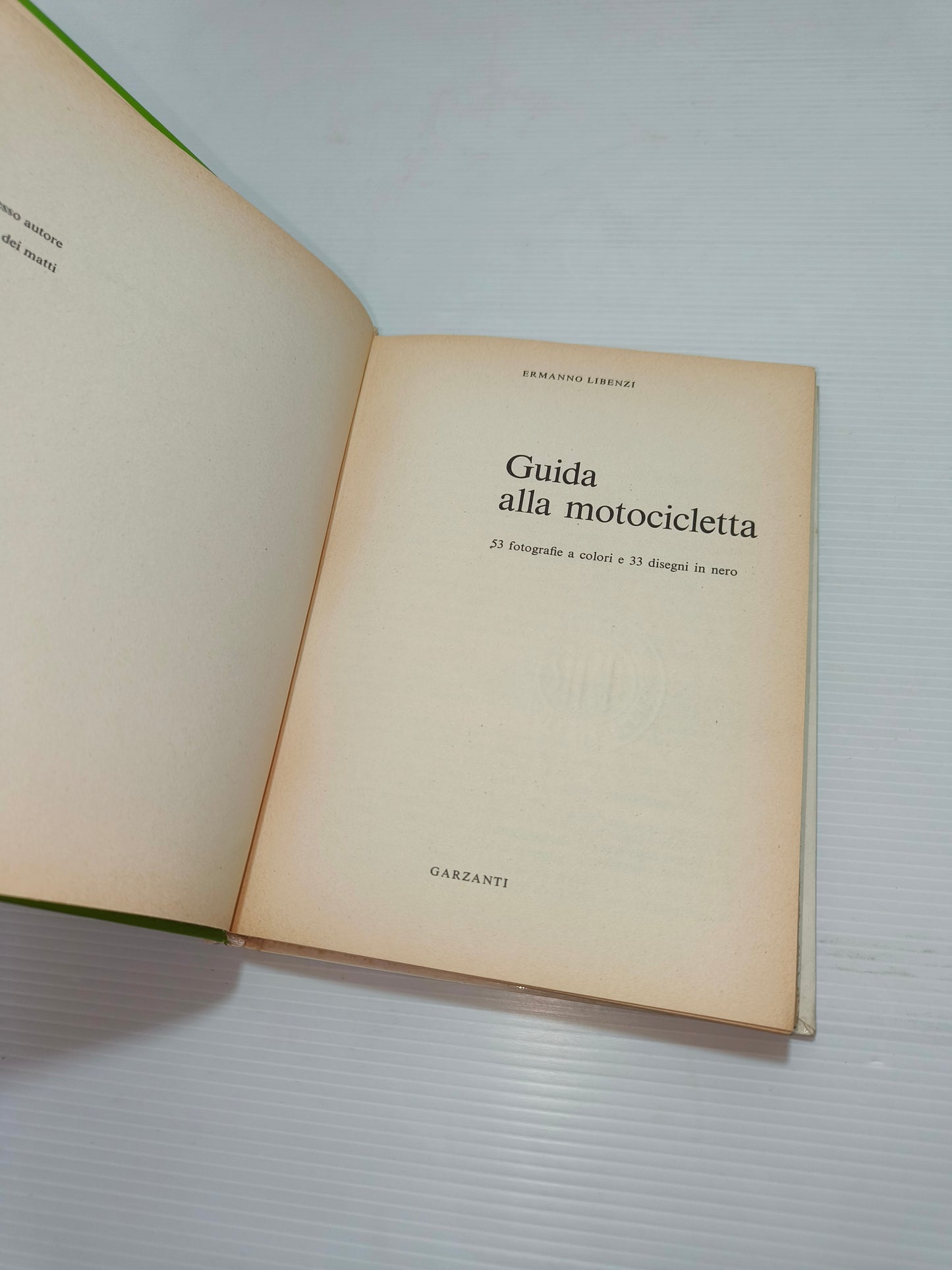 Libro Guida Alla Motocicletta 1972
