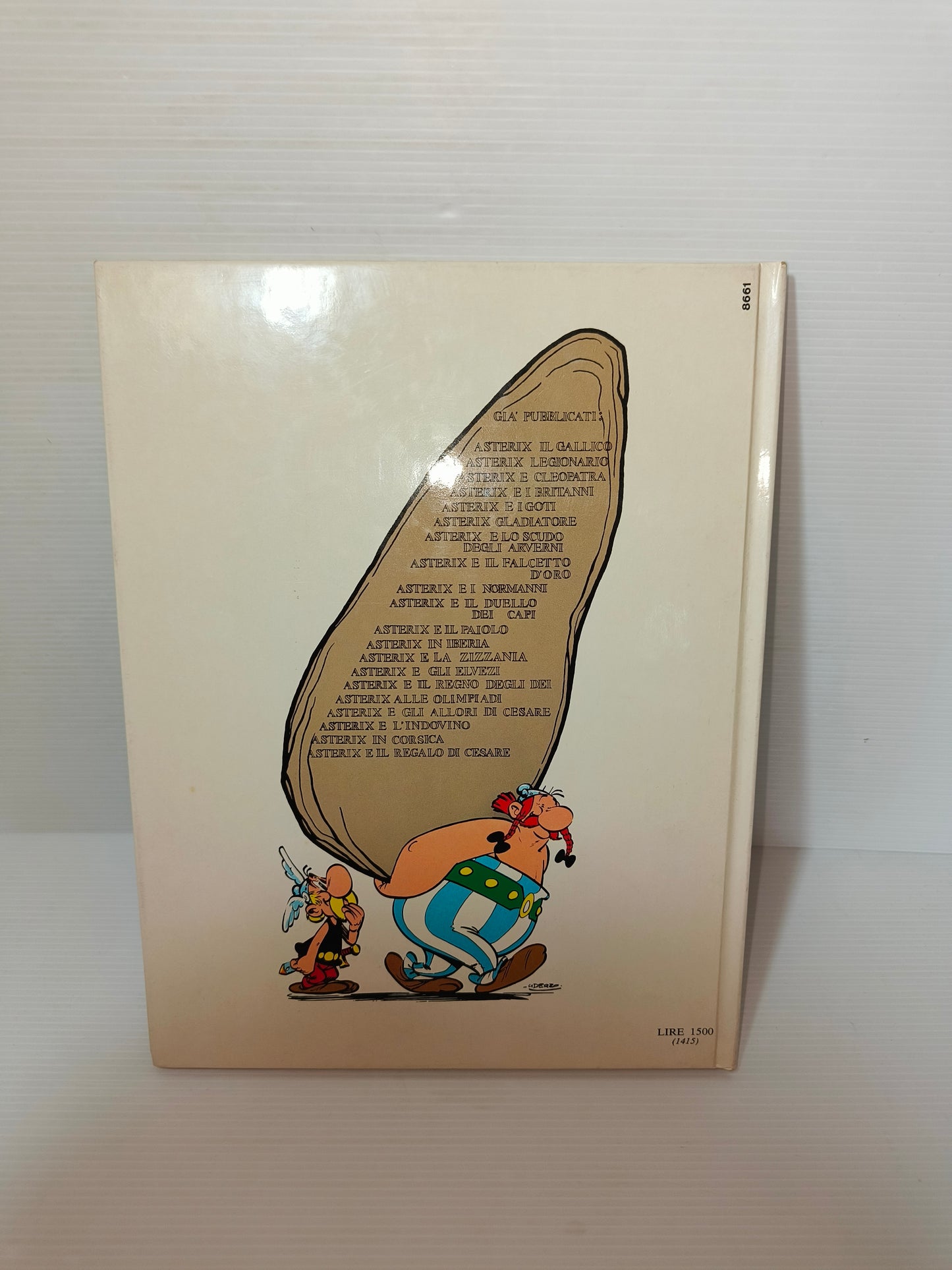 Fumetti Asterix anni 70 e 80, LEGGI